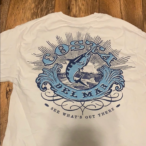 Medium Costa white T-shirt - Picture 4 of 4